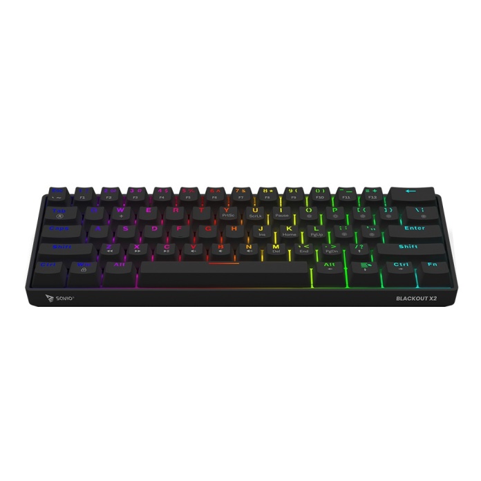 podświetlenie ARGB klawiatury SAVIO BLACKOUT X2 Peach Silent